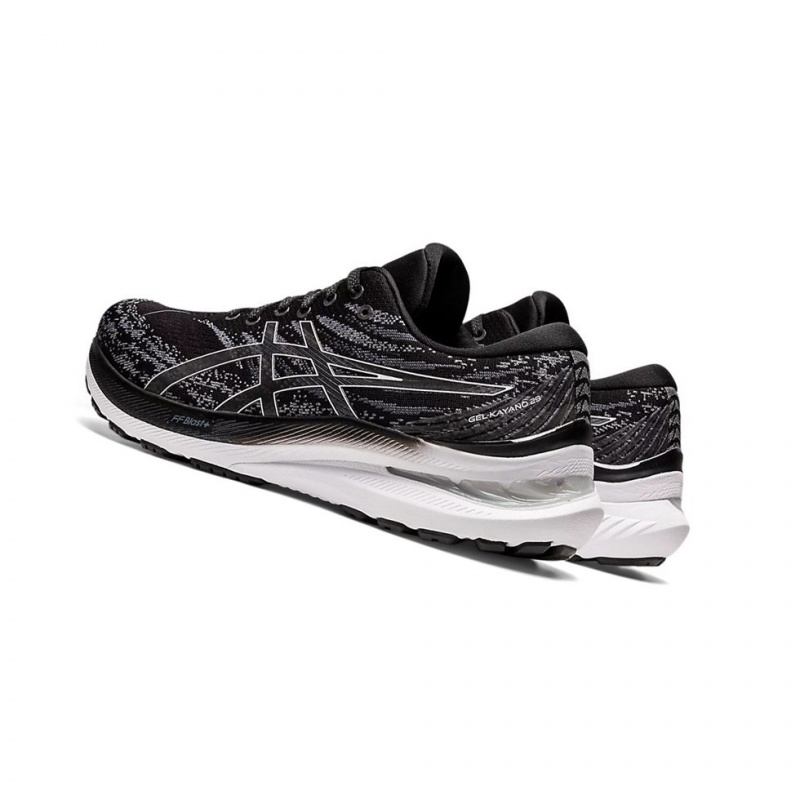 Chaussure Running Asics GEL-KAYANO 29 Homme Noir Blanche | RZJT04375