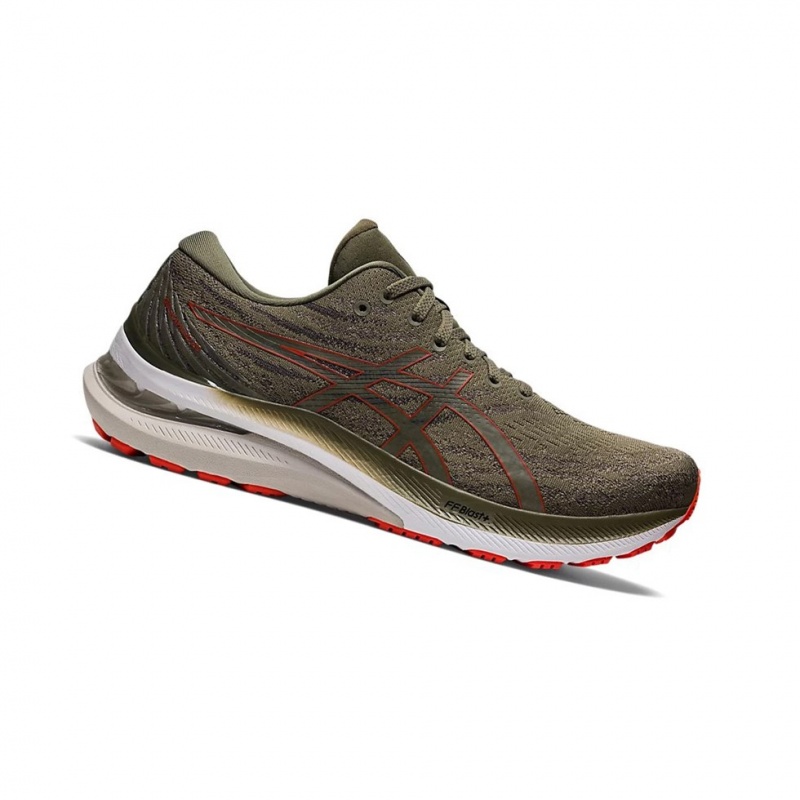 Chaussure Running Asics GEL-KAYANO 29 Homme Vert | SZLM92170