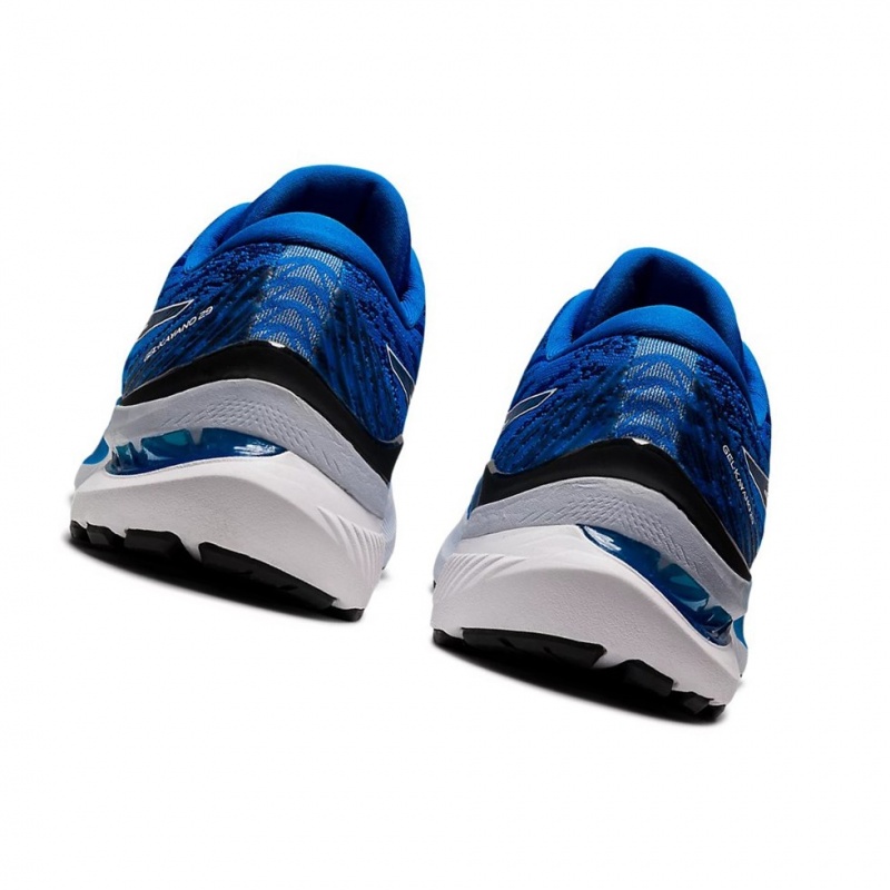 Chaussure Running Asics GEL-KAYANO 29 Homme Bleu Blanche | LJSD67849