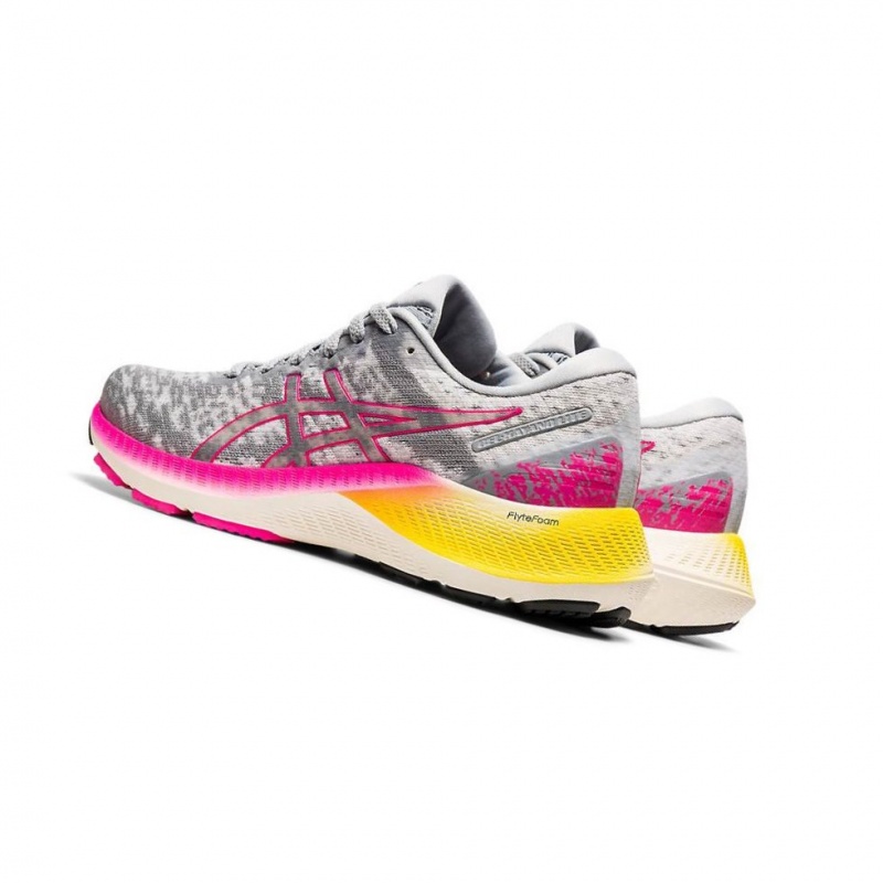 Chaussure Running Asics GEL-KAYANO LITE Femme Grise | QTFE91876