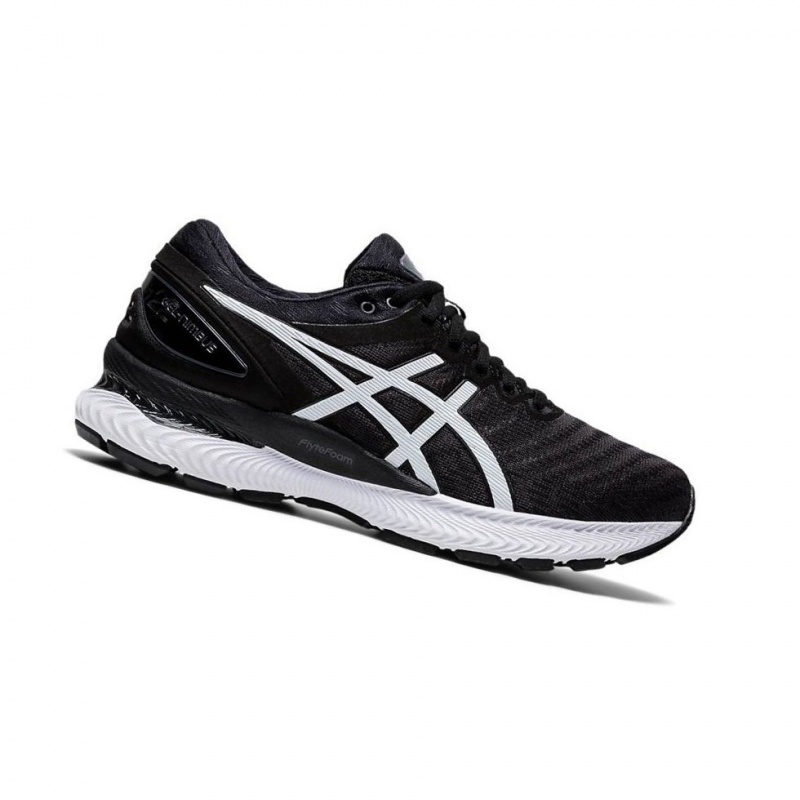 Chaussure Running Asics GEL-NIMBUS 22 Femme Noir | AYSM58104