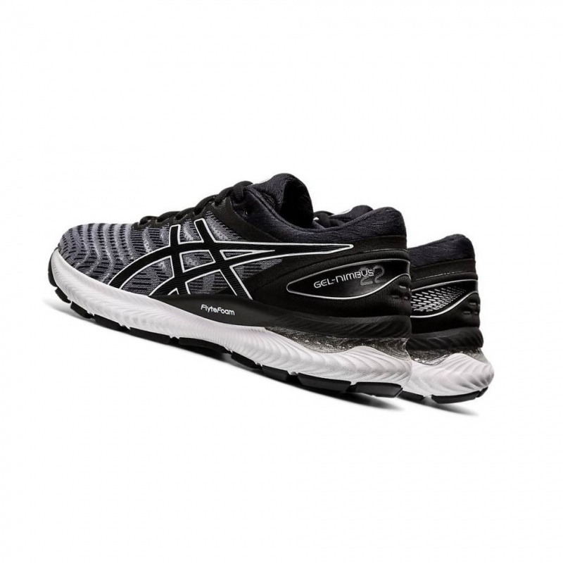 Chaussure Running Asics GEL-NIMBUS 22 Femme Blanche | QZRI13580