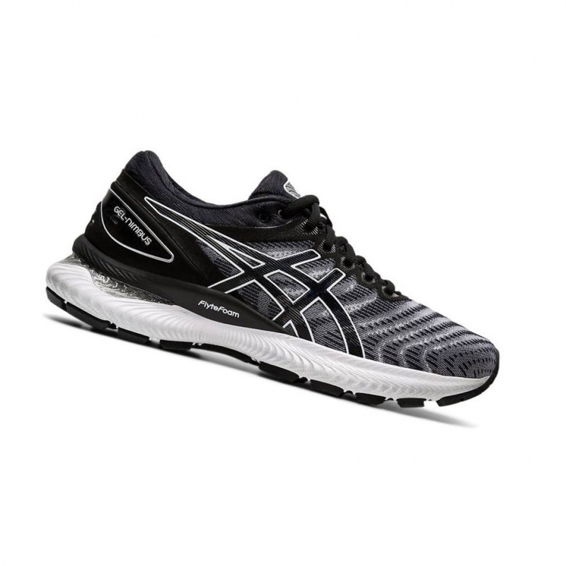 Chaussure Running Asics GEL-NIMBUS 22 Femme Blanche | QZRI13580