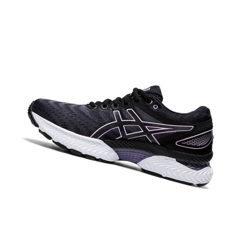 Chaussure Running Asics GEL-NIMBUS 22 Femme Noir | FETH89265