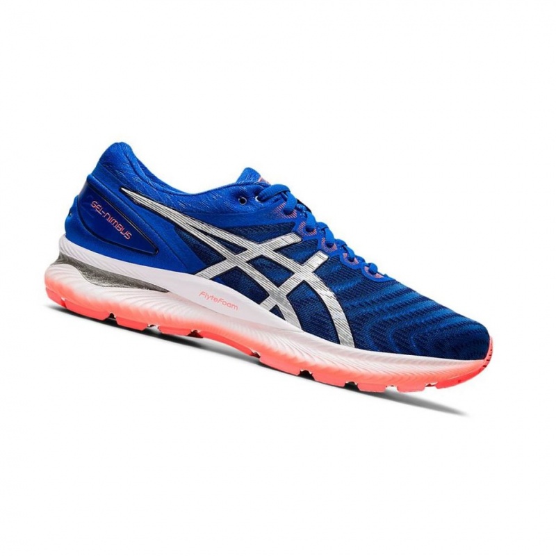 Chaussure Running Asics GEL-NIMBUS 22 Homme Bleu | SFTZ60143