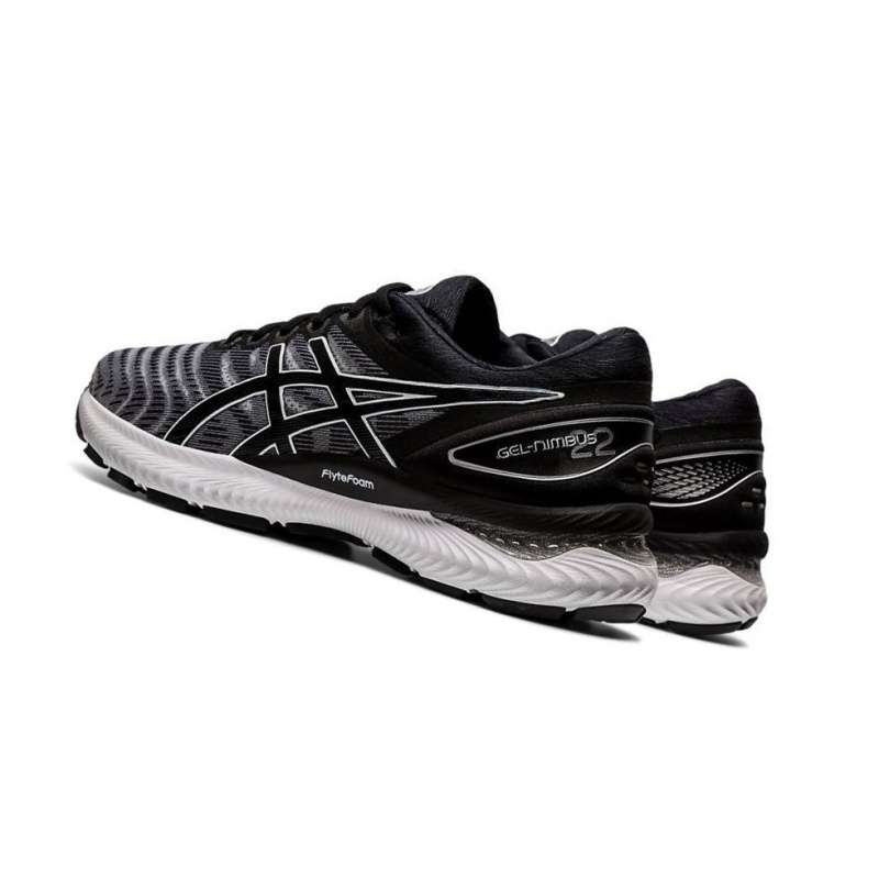 Chaussure Running Asics GEL-NIMBUS 22 Homme Blanche | JMQV60489