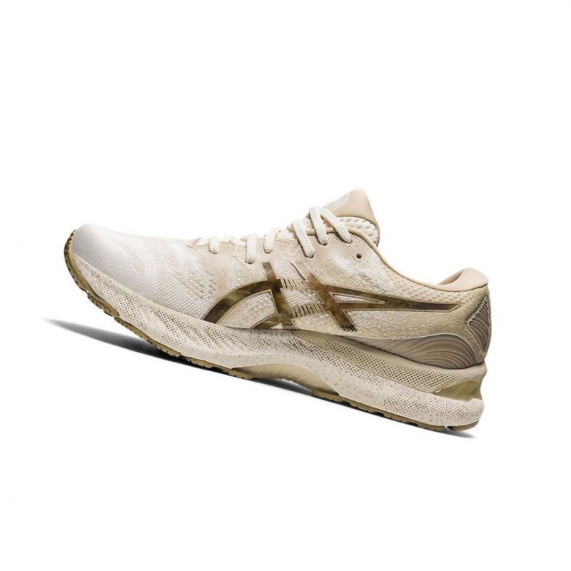 Chaussure Running Asics GEL-NIMBUS 23 EARTH DAY Homme Blanche | AXCB69342