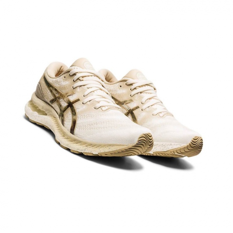 Chaussure Running Asics GEL-NIMBUS 23 EARTH DAY Femme Blanche | DFEZ59861