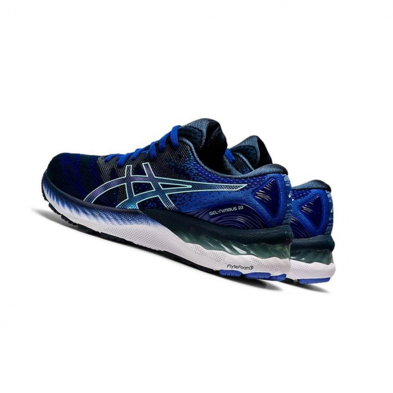 Chaussure Running Asics GEL-NIMBUS 23 Femme Bleu Marine | SDOP16739