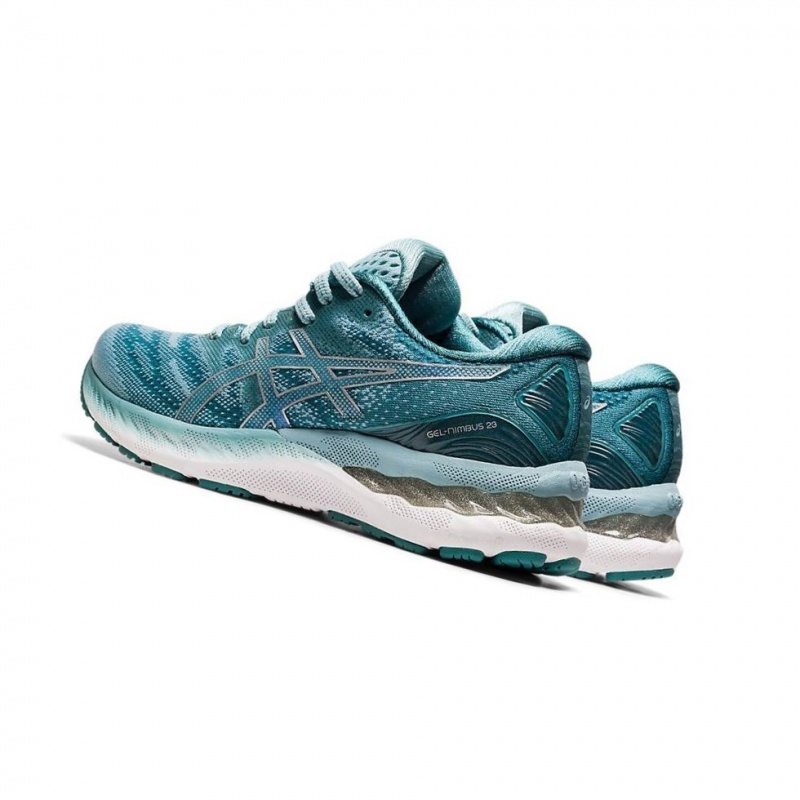 Chaussure Running Asics GEL-NIMBUS 23 Femme Menthe | WOQX53916