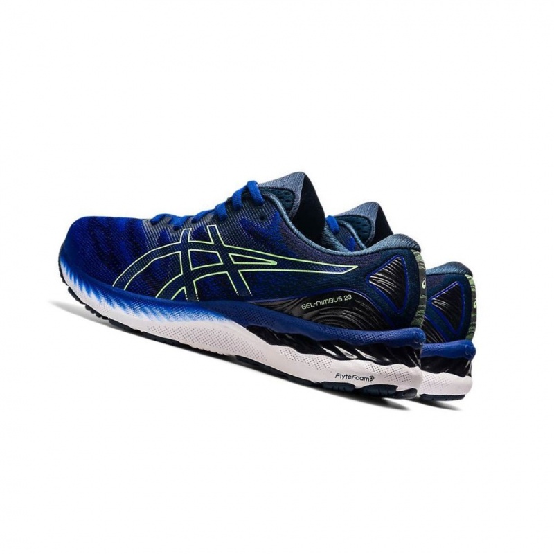 Chaussure Running Asics GEL-NIMBUS 23 Homme Bleu | TOWE98052