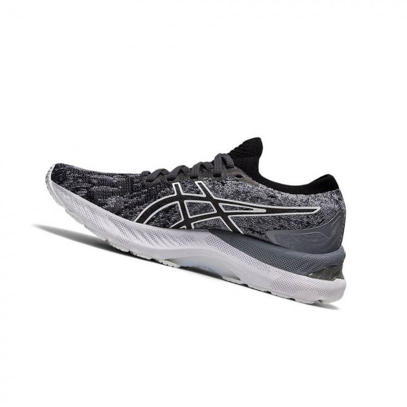 Chaussure Running Asics GEL-NIMBUS 23 Knit Femme Grise | KJYI30287