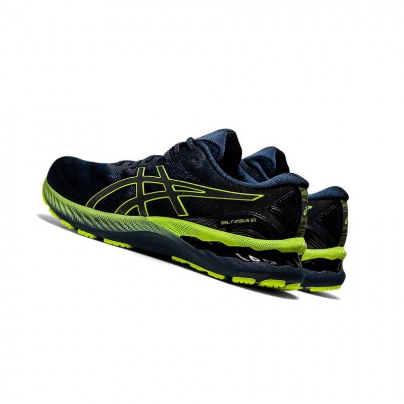 Chaussure Running Asics GEL-NIMBUS 23 LITE-SHOW Homme Bleu Marine | XGVM24695