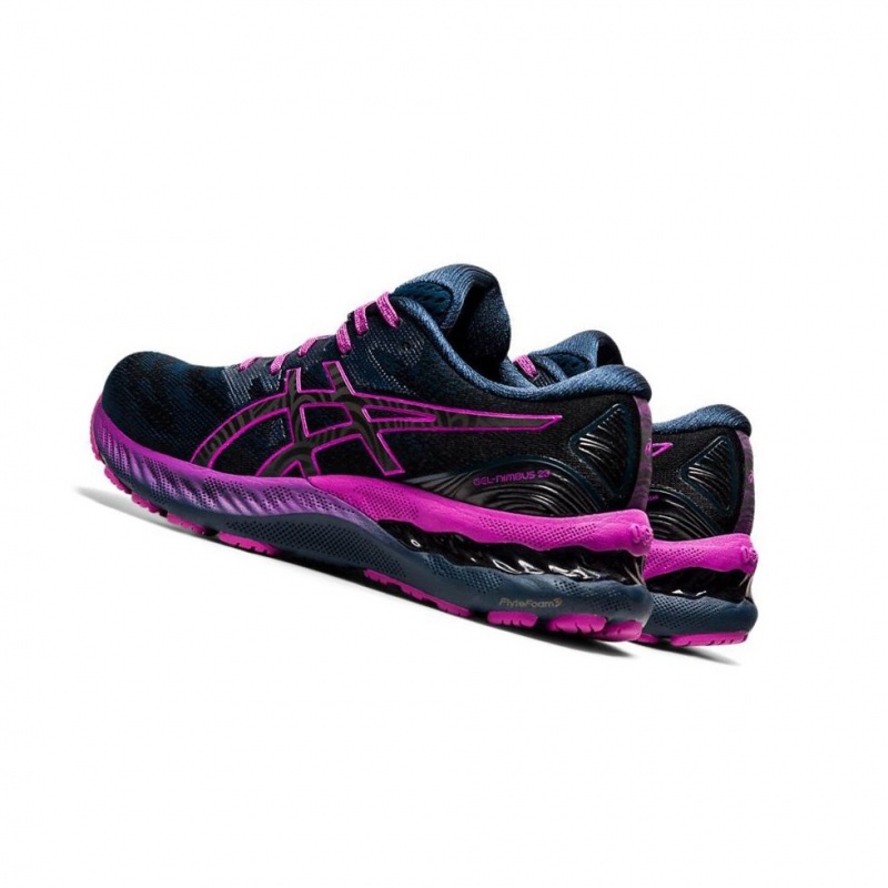 Chaussure Running Asics GEL-NIMBUS 23 LITE-SHOW Femme Bleu | FWAB37962