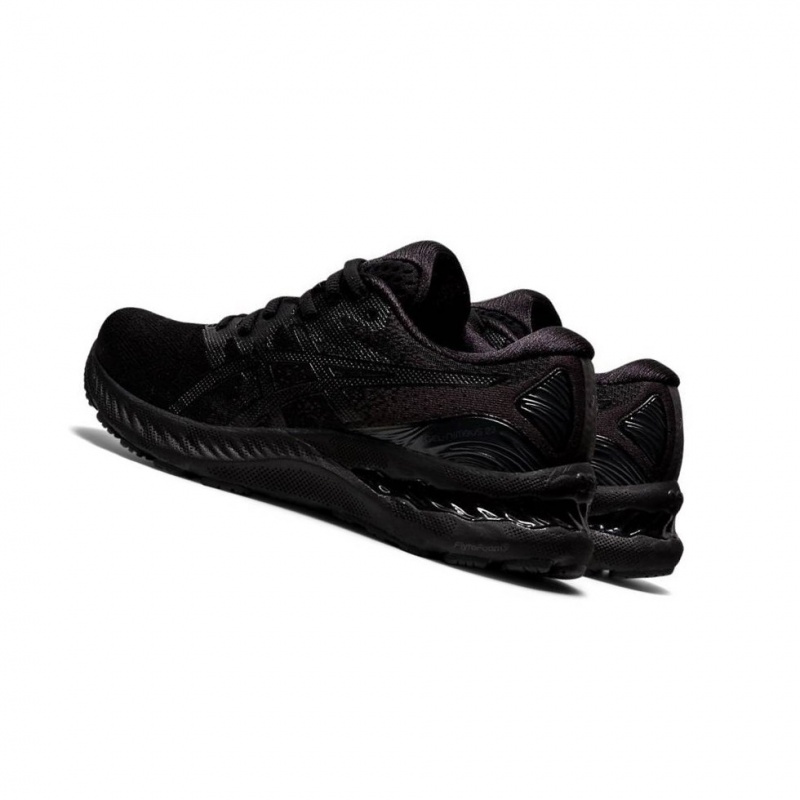 Chaussure Running Asics GEL-NIMBUS 23 Larges Femme Noir | SOKL82630