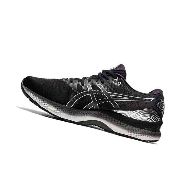 Chaussure Running Asics GEL-NIMBUS 23 PLATINUM Homme Noir | IOPB43857