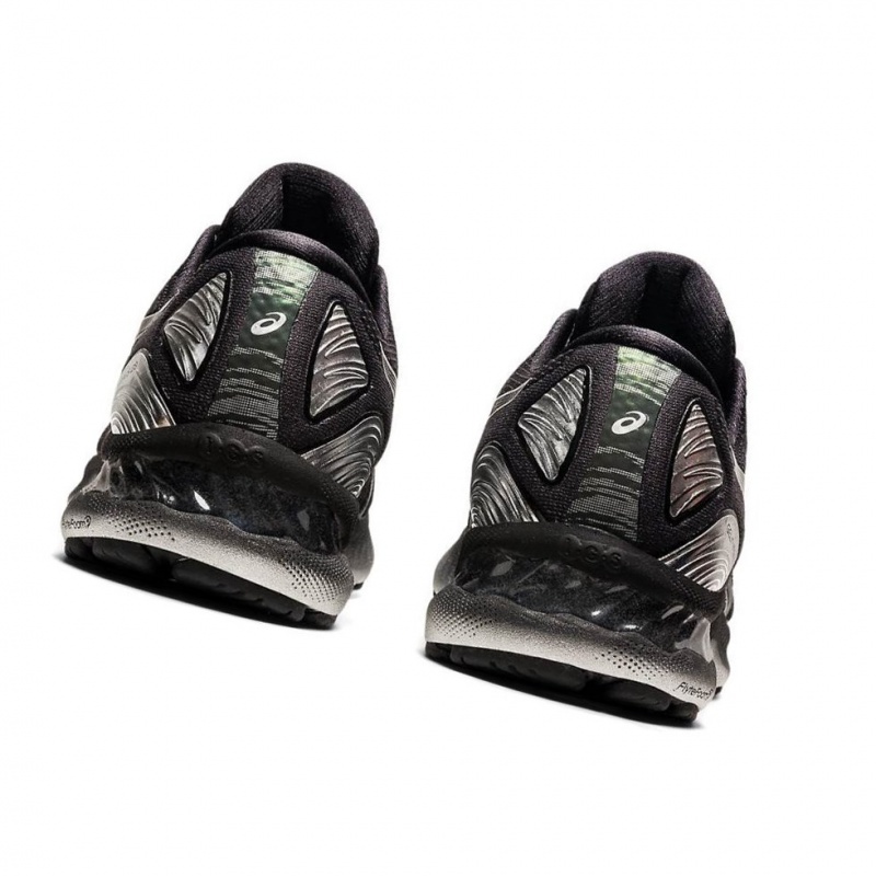 Chaussure Running Asics GEL-NIMBUS 23 PLATINUM Homme Noir | IOPB43857