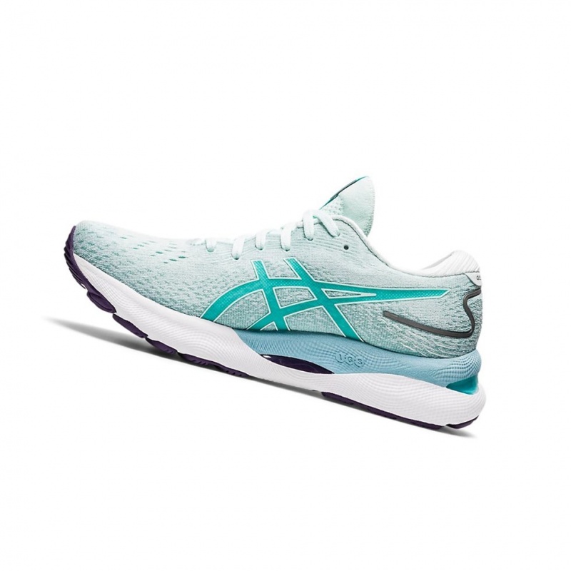 Chaussure Running Asics GEL-NIMBUS 24 (D) Femme Soothing Sea / Sea Glass | FTYI14578