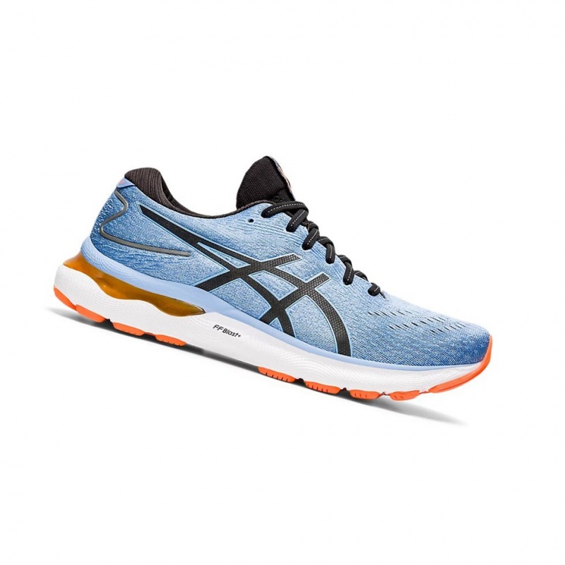 Chaussure Running Asics GEL-NIMBUS 24 Homme Bleu Bleu | ZTBO63297