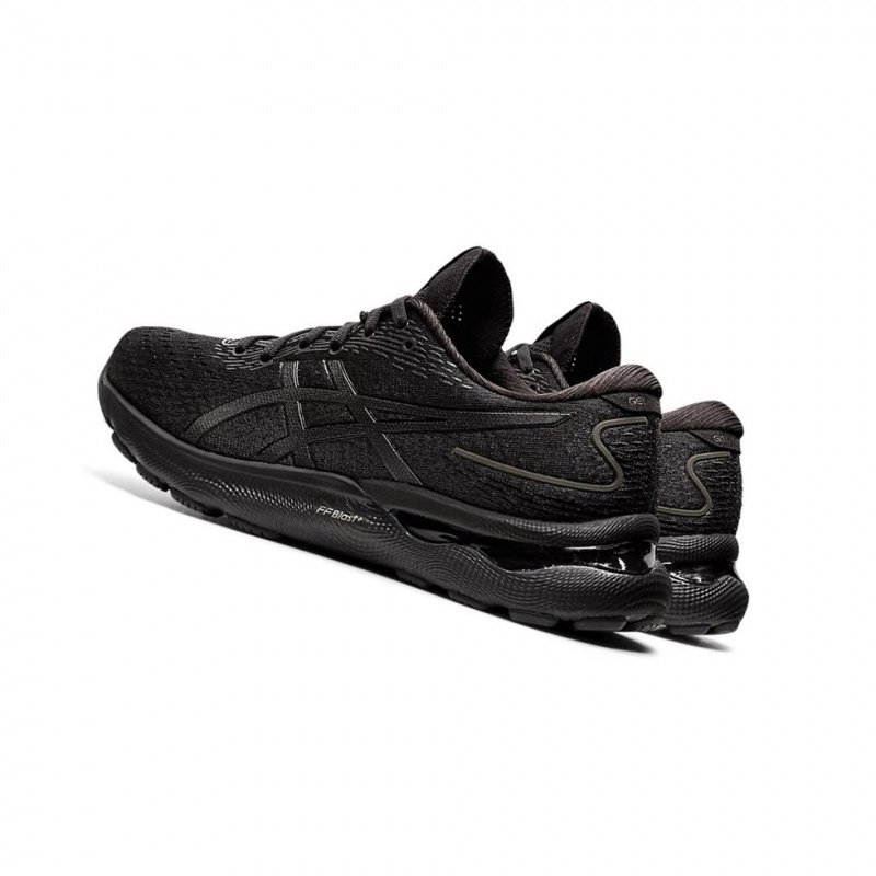 Chaussure Running Asics GEL-NIMBUS 24 Homme Noir Noir | EBTP79653