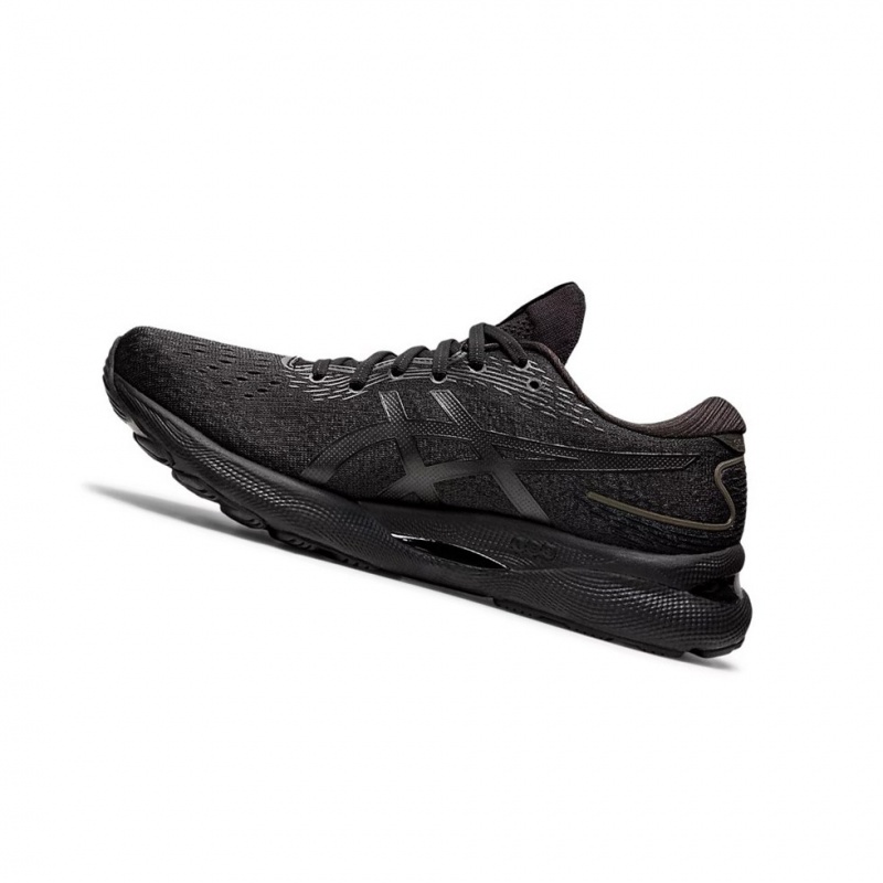 Chaussure Running Asics GEL-NIMBUS 24 Homme Noir Noir | EBTP79653