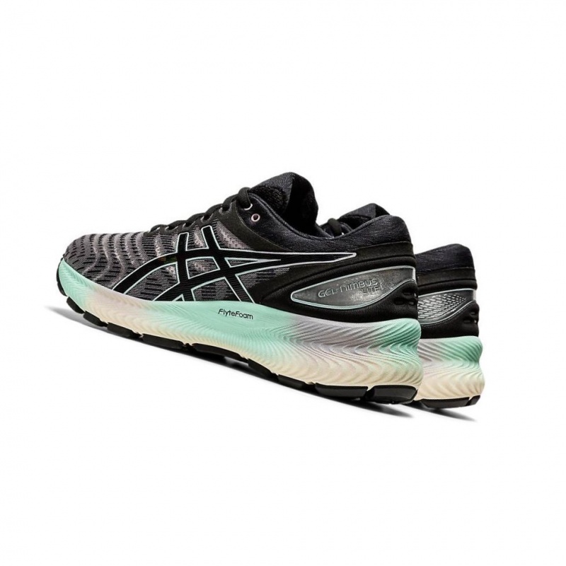 Chaussure Running Asics GEL-NIMBUS LITE Femme Noir | BNQJ49710