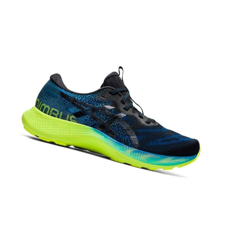 Chaussure Running Asics GEL-NIMBUS LITE Homme Bleu | XRSV41856