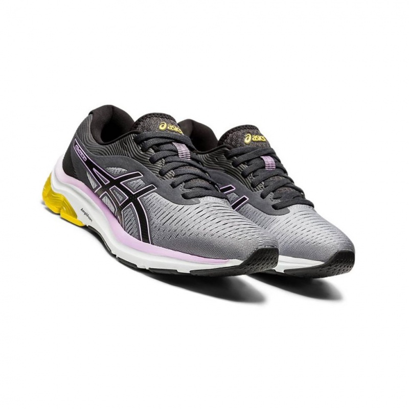 Chaussure Running Asics GEL-PULSE 12 Femme Grise | QGYZ79431