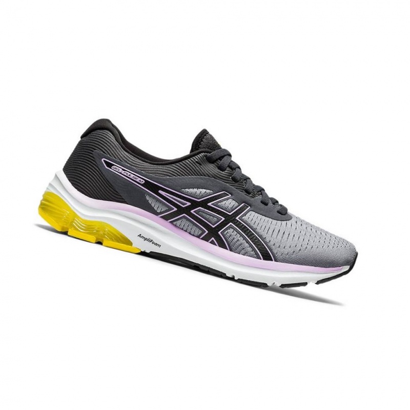 Chaussure Running Asics GEL-PULSE 12 Femme Grise | QGYZ79431