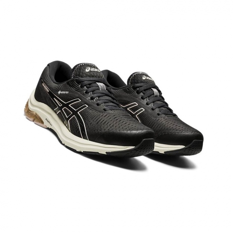 Chaussure Running Asics GEL-PULSE 12 G-TX Femme Noir | RKGJ29687