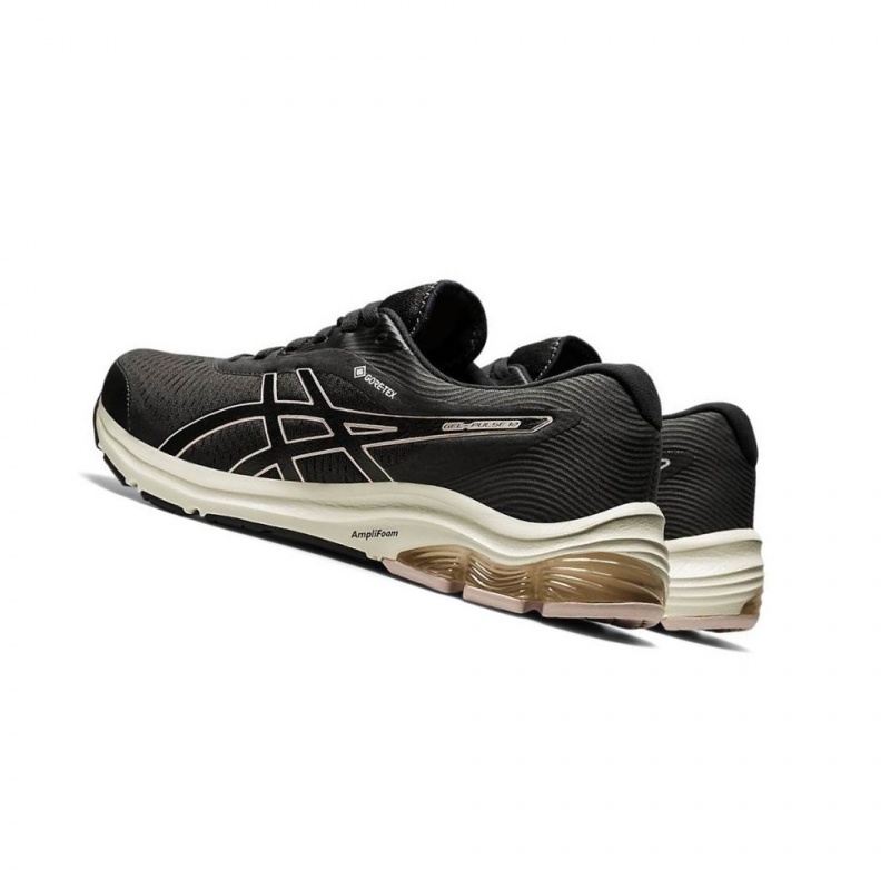 Chaussure Running Asics GEL-PULSE 12 G-TX Femme Noir | RKGJ29687