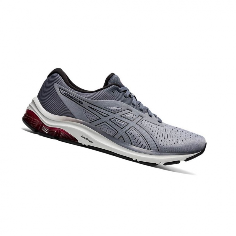 Chaussure Running Asics GEL-PULSE 12 Homme Grise | JCKQ39752