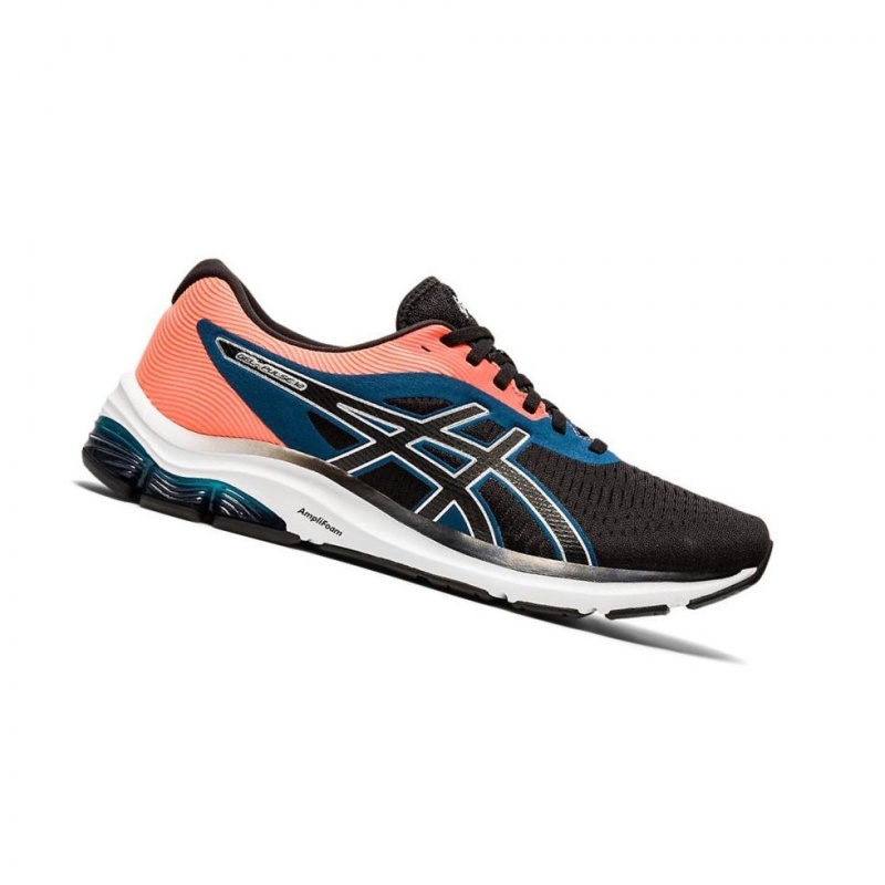 Chaussure Running Asics GEL-PULSE 12 Homme Noir | ZLER41807