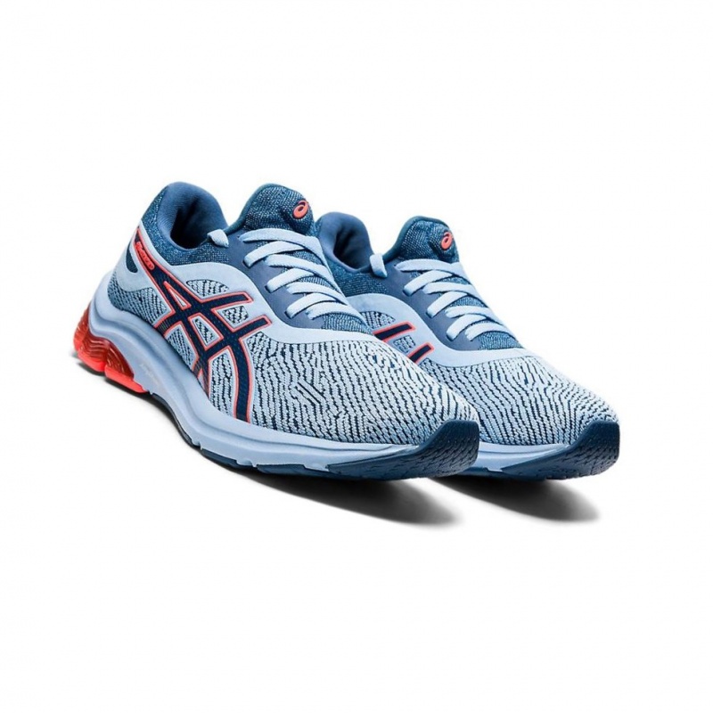 Chaussure Running Asics GEL-PULSE 12 MK Femme Bleu Clair | DOJY68027