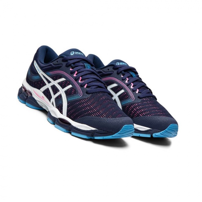 Chaussure Running Asics GEL-ZIRUSS 2 Femme Bleu Marine | WRNC56430