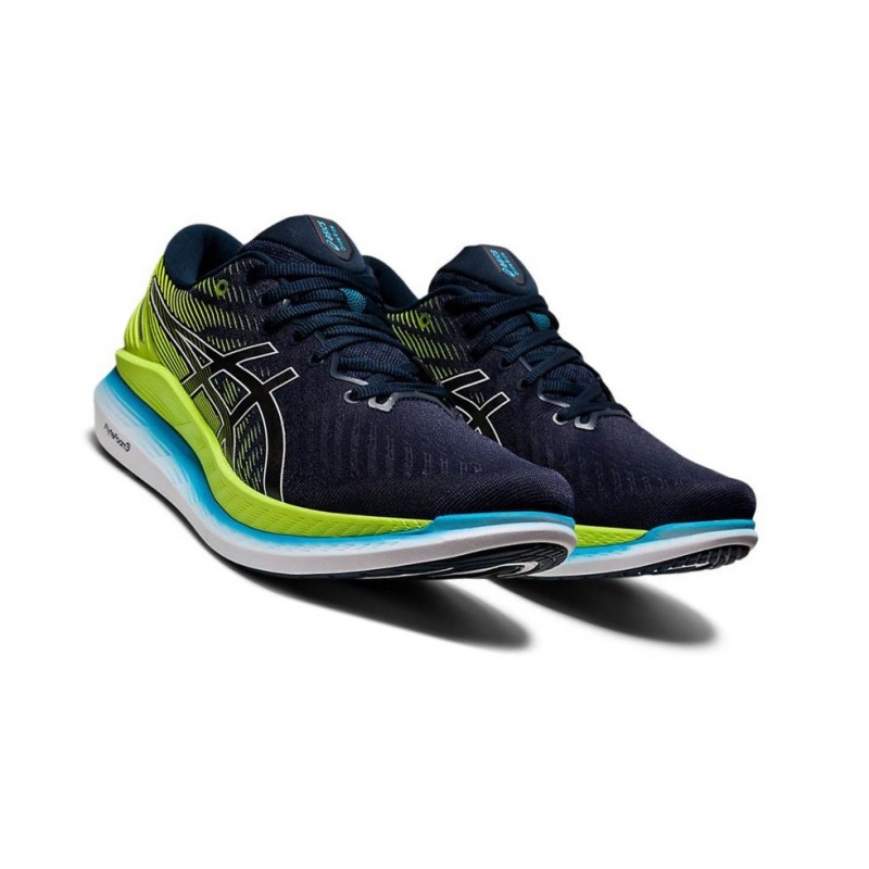 Chaussure Running Asics GLIDERIDE 2 Homme Bleu | YGVW61045