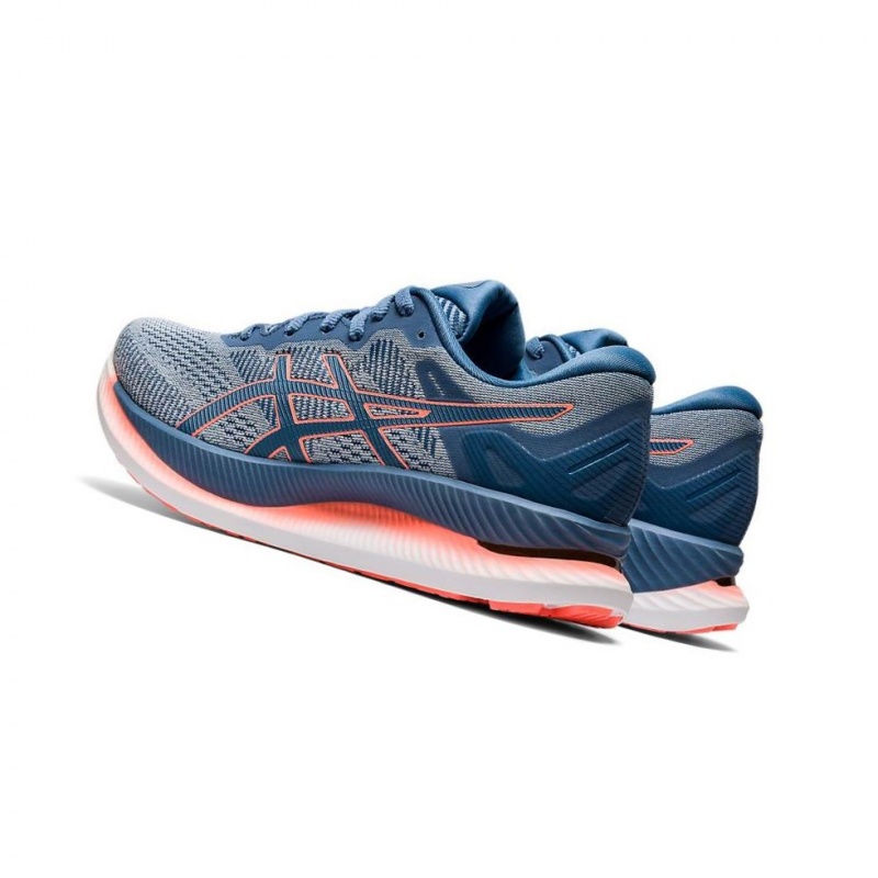 Chaussure Running Asics GLIDERIDE Femme Bleu Clair | MSIV51324