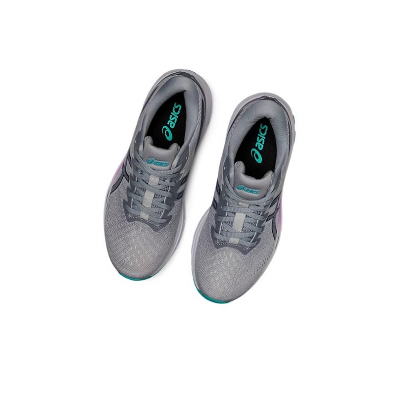 Chaussure Running Asics GT-1000 11 Femme Grise Bleu | DASK20589