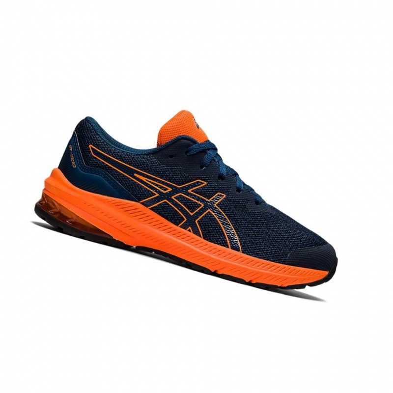 Chaussure Running Asics GT-1000 11 GS Enfant Bleu | QZNK02691