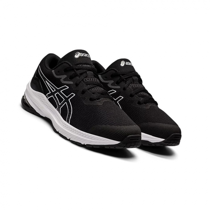 Chaussure Running Asics GT-1000 11 GS Enfant Noir Blanche | NWSJ29460