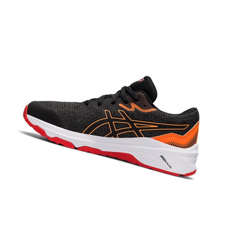 Chaussure Running Asics GT-1000 11 GS Enfant Grise Rouge | DOFU43829