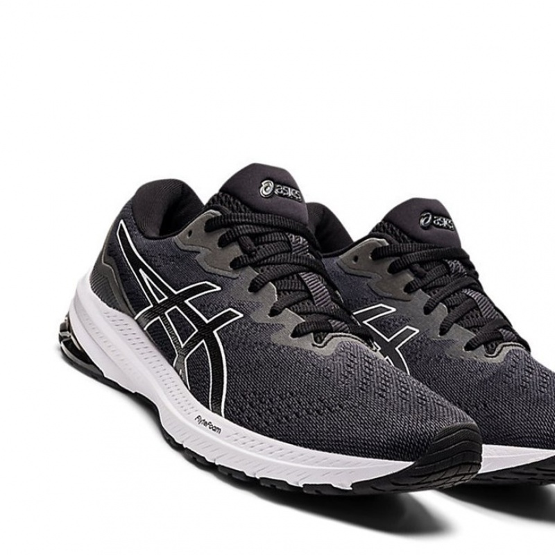 Chaussure Running Asics GT-1000 11 Homme Noir Blanche | HYDZ36084