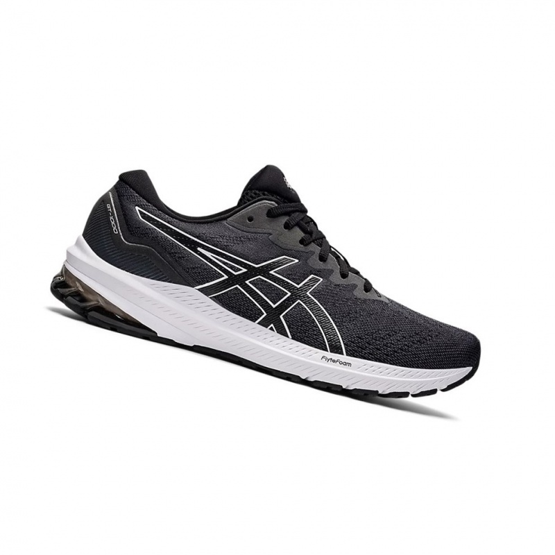 Chaussure Running Asics GT-1000 11 Homme Noir Blanche | HYDZ36084