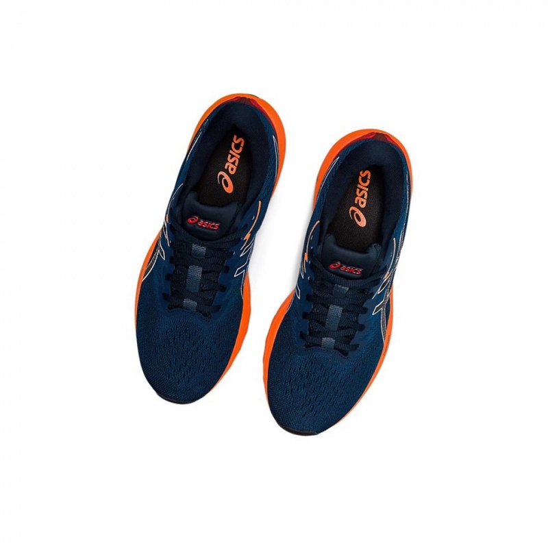 Chaussure Running Asics GT-1000 11 Homme Bleu Orange | KVTI98704