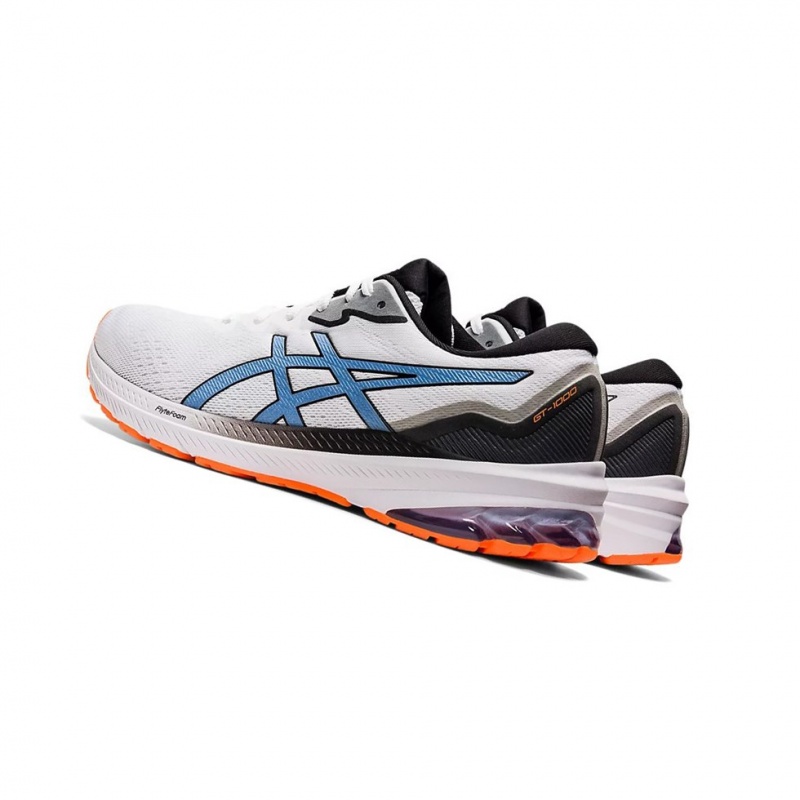 Chaussure Running Asics GT-1000 11 Homme Blanche Bleu | QJMZ09782