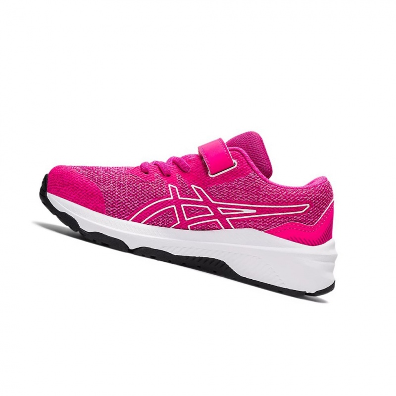 Chaussure Running Asics GT-1000 11 PS Enfant Rose Blanche | ZPRT29163