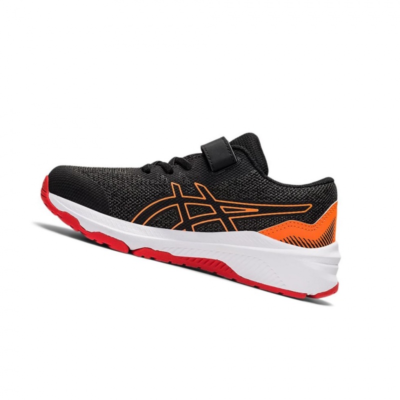 Chaussure Running Asics GT-1000 11 PS Enfant Grise Rouge | AXBW79614