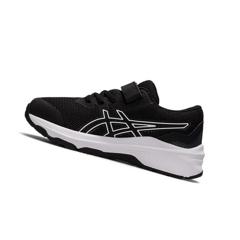 Chaussure Running Asics GT-1000 11 PS Enfant Noir Blanche | ELFZ30671