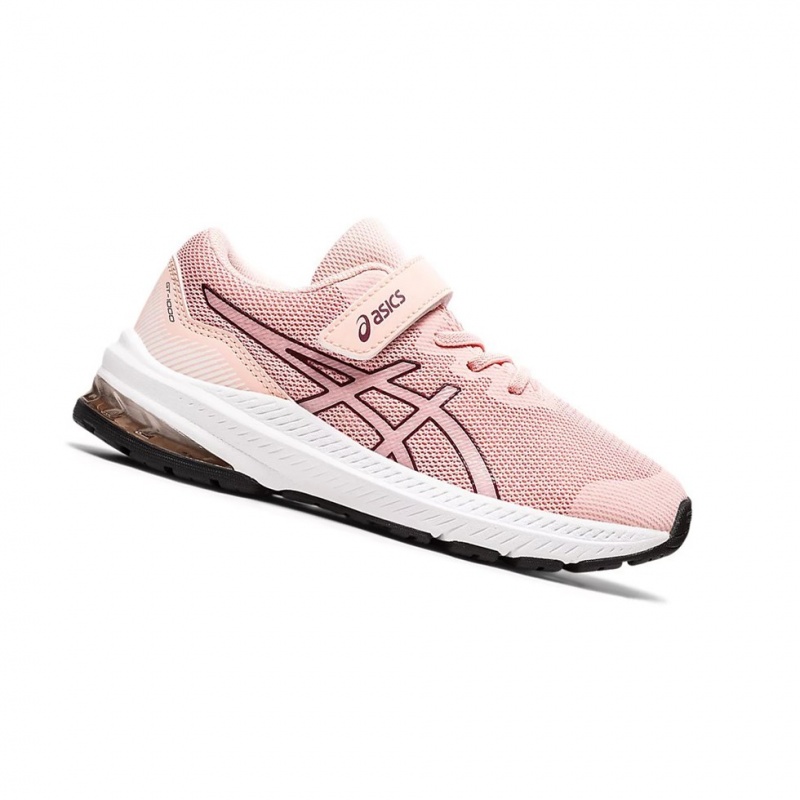 Chaussure Running Asics GT-1000 11 PS Enfant Rose Noir | UCND56389