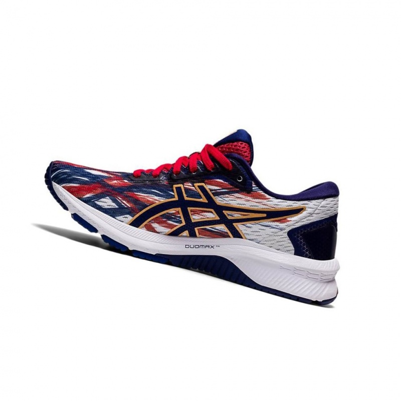 Chaussure Running Asics GT-1000 9 Femme Blanche | PUFO08724